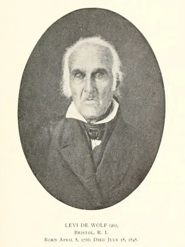 Portrait of Levi De Wolf (1766–1848) – memorial page