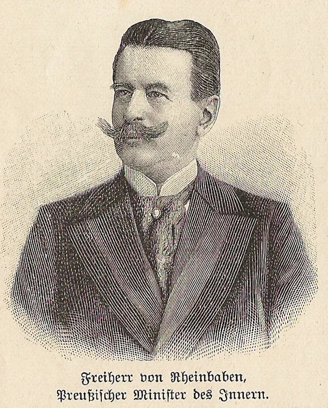 Portrait of Georg von Rheinbaben (1855–1921) – memorial page