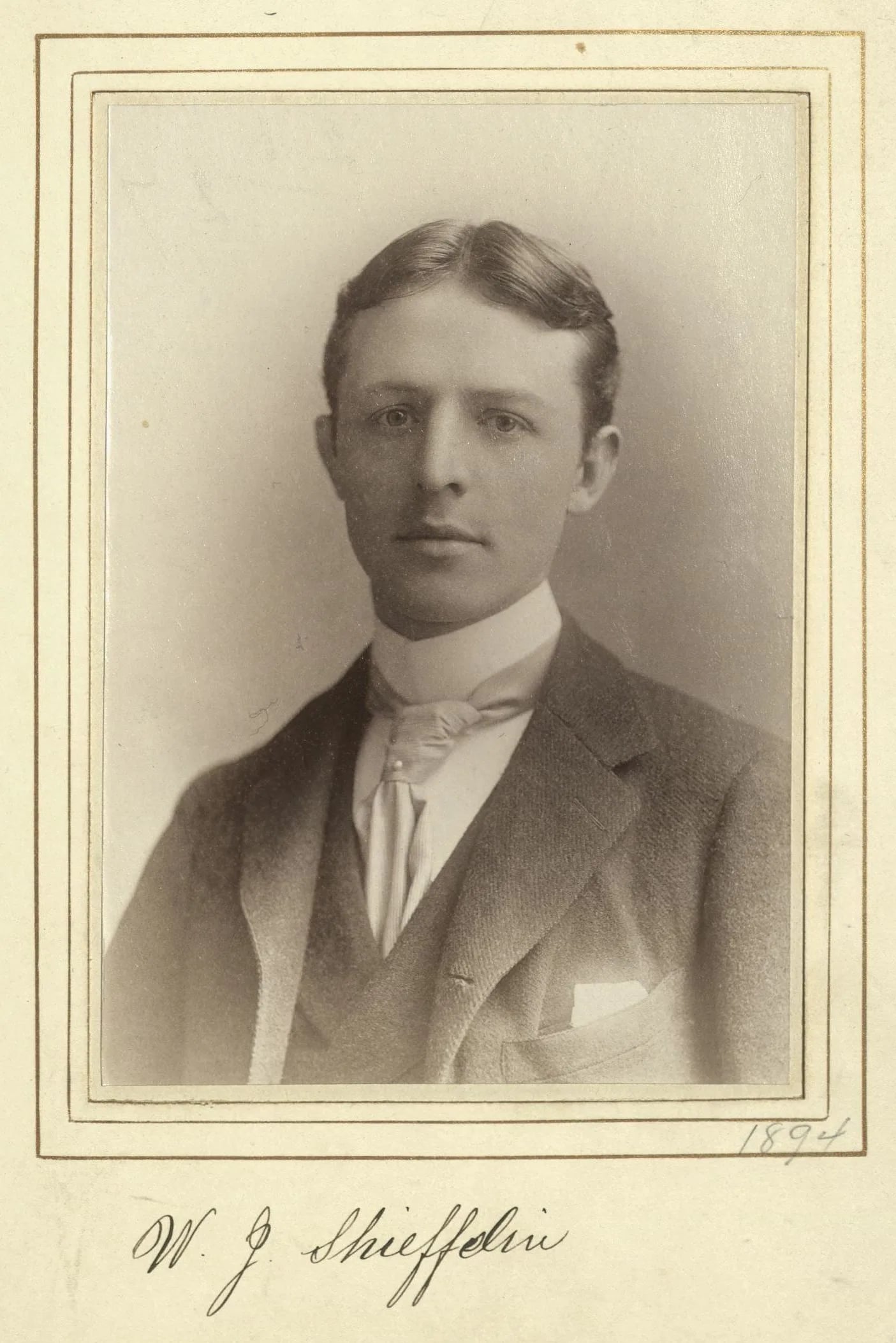 Portrait of William Jay Schieffelin (1866–1955) – memorial page