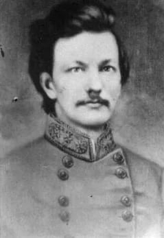 Porträt von Clement Anselm Evans (1833–1911) – Gedenkseite