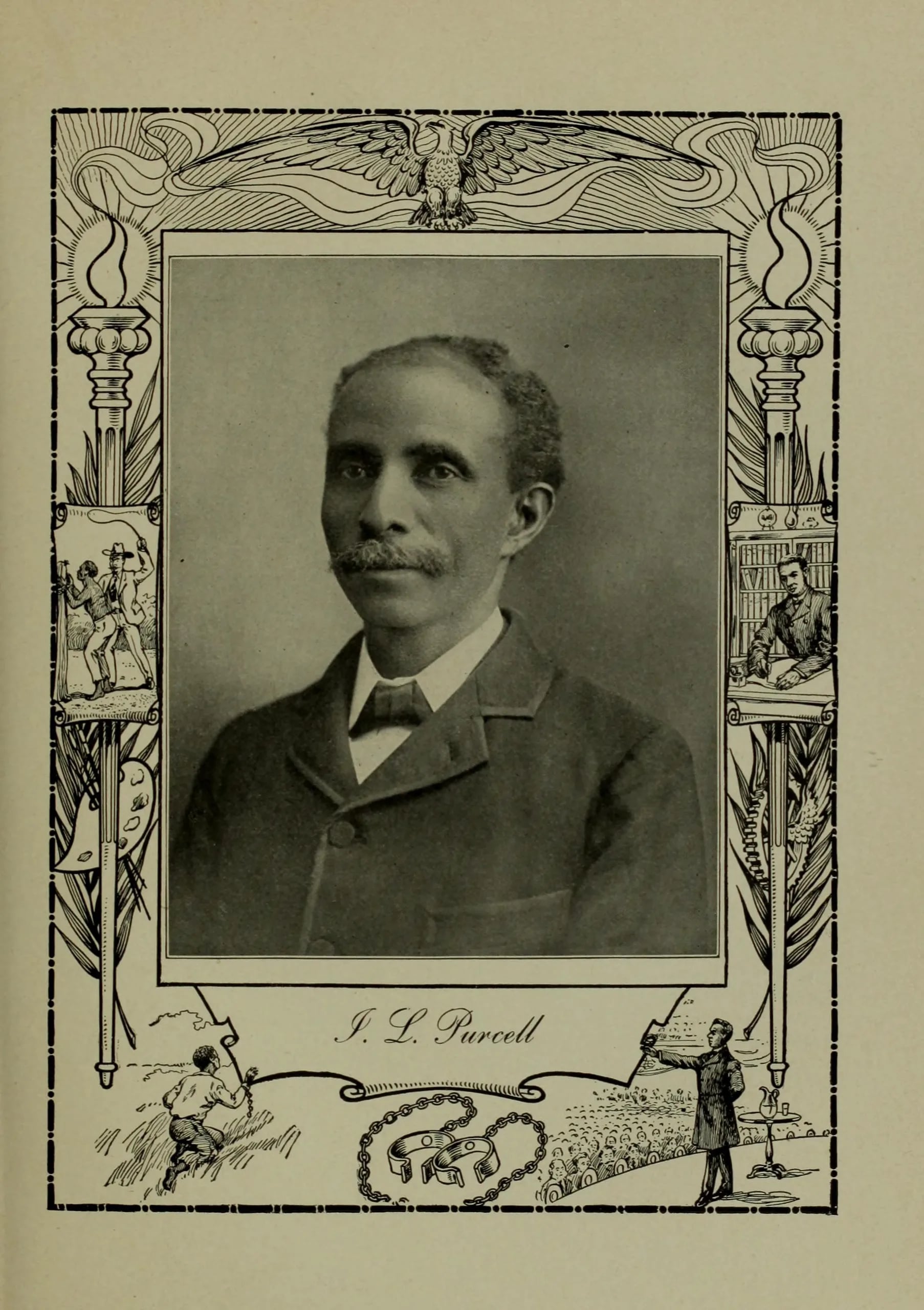 Portrait of Isaac Lawrence Purcell (1857–1930) – memorial page