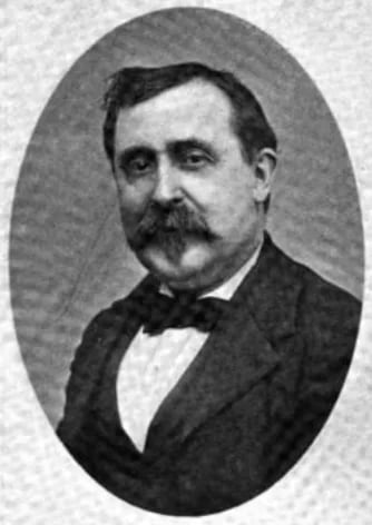 Porträt von George Rau (1843–1912) – Gedenkseite