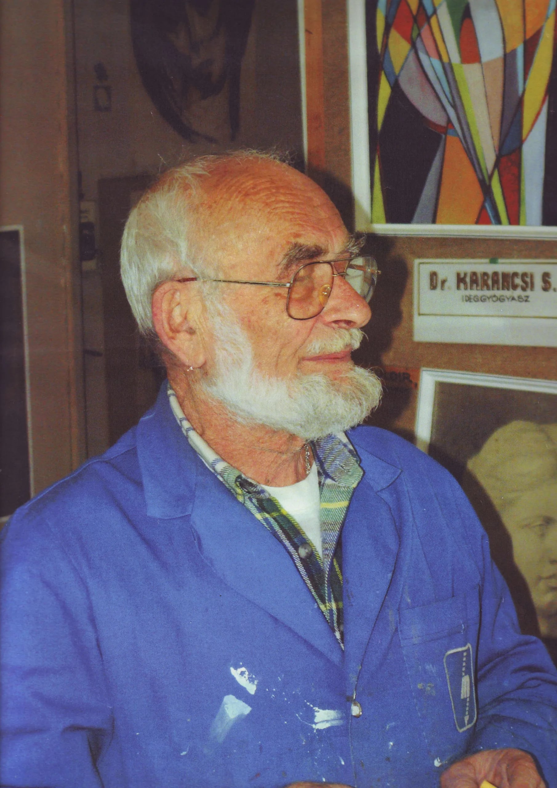 Portrait of Sándor Karancsi (1932–2003) – memorial page