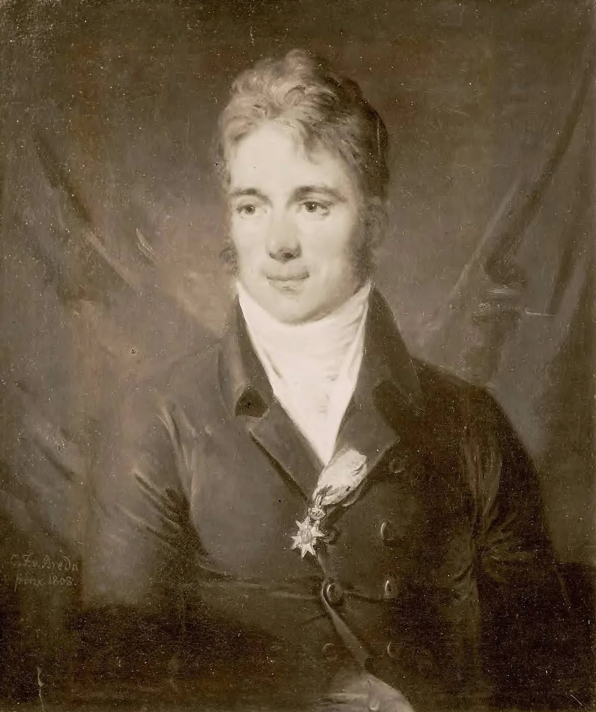 Portrait of Gustaf Klingspor (1772–1840) – memorial page