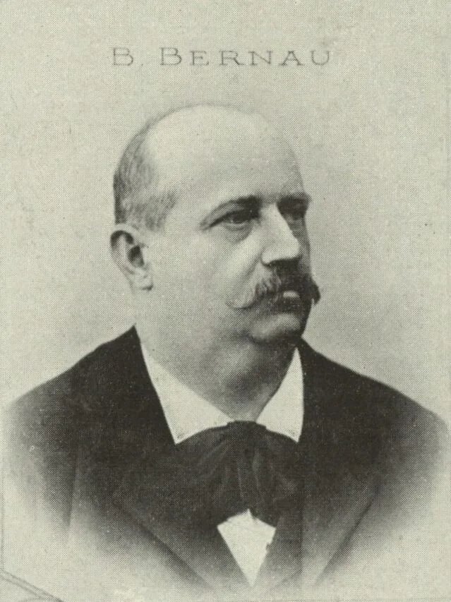 Porträt von Friedrich Bernau (1849–1904) – Gedenkseite