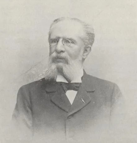Porträt von P.A.L. van Ogtrop (1835–1903) – Gedenkseite