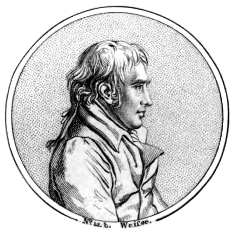 Portrait of Christian Ernst Weiße (1766–1832) – memorial page