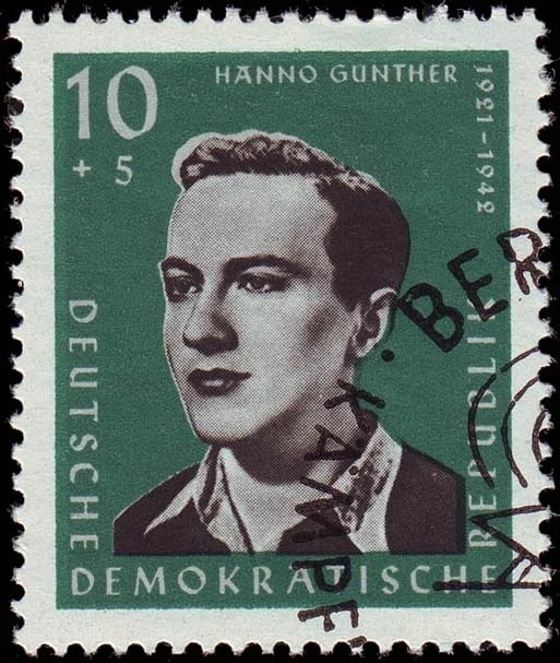 Portrait of Hanno Günther (1921–1942) – memorial page