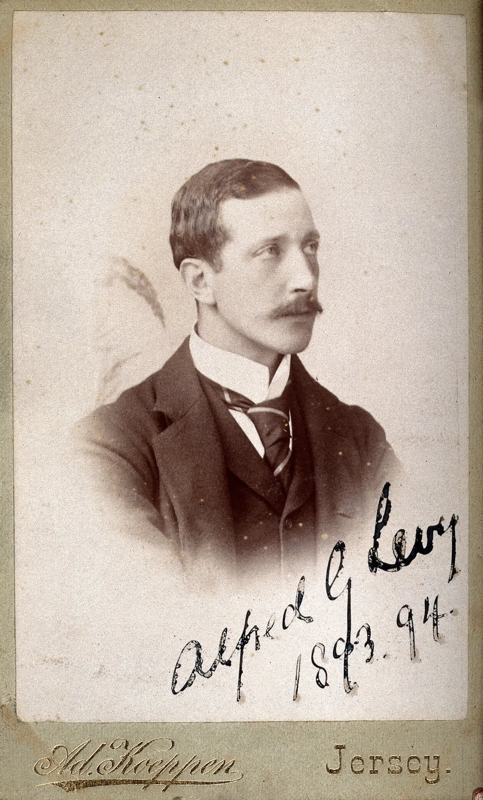 Portrait of Alfred Goodman Levy (1866–1954) – memorial page