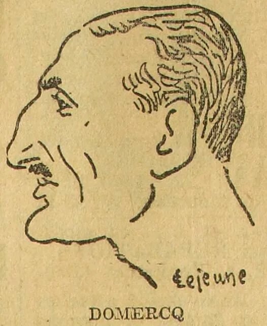 Porträt von Jean Domercq (1886–1961) – Gedenkseite