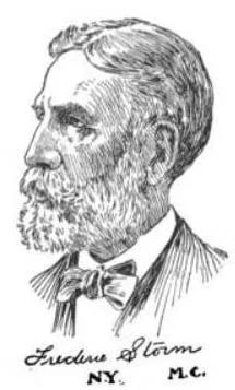 Portrait of Frederic Storm (1844–1935) – memorial page