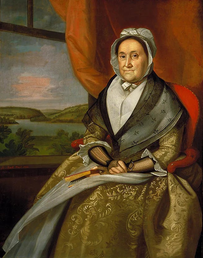 Portrait of Hannah Gilbert Wright (1718–1804) – memorial page