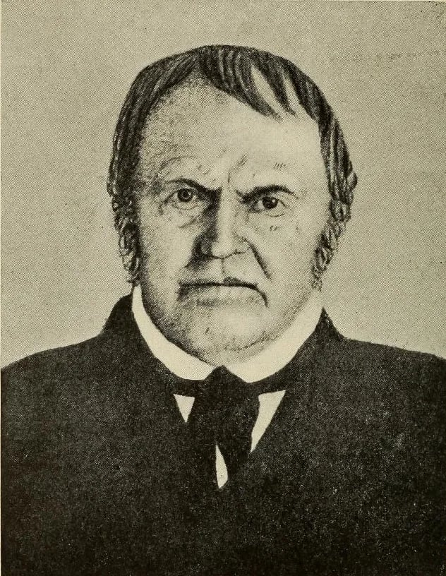 Porträt von Peter Abbey (1769–1857) – Gedenkseite