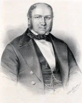 Porträt von Claus Mohr (1806–1853) – Gedenkseite