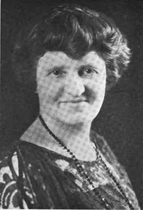 Porträt von Margaret Bischell McFadden (1870–1932) – Gedenkseite