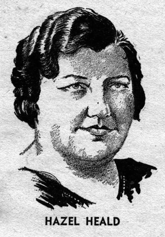 Portrait of Hazel Heald (1896–1961) – memorial page