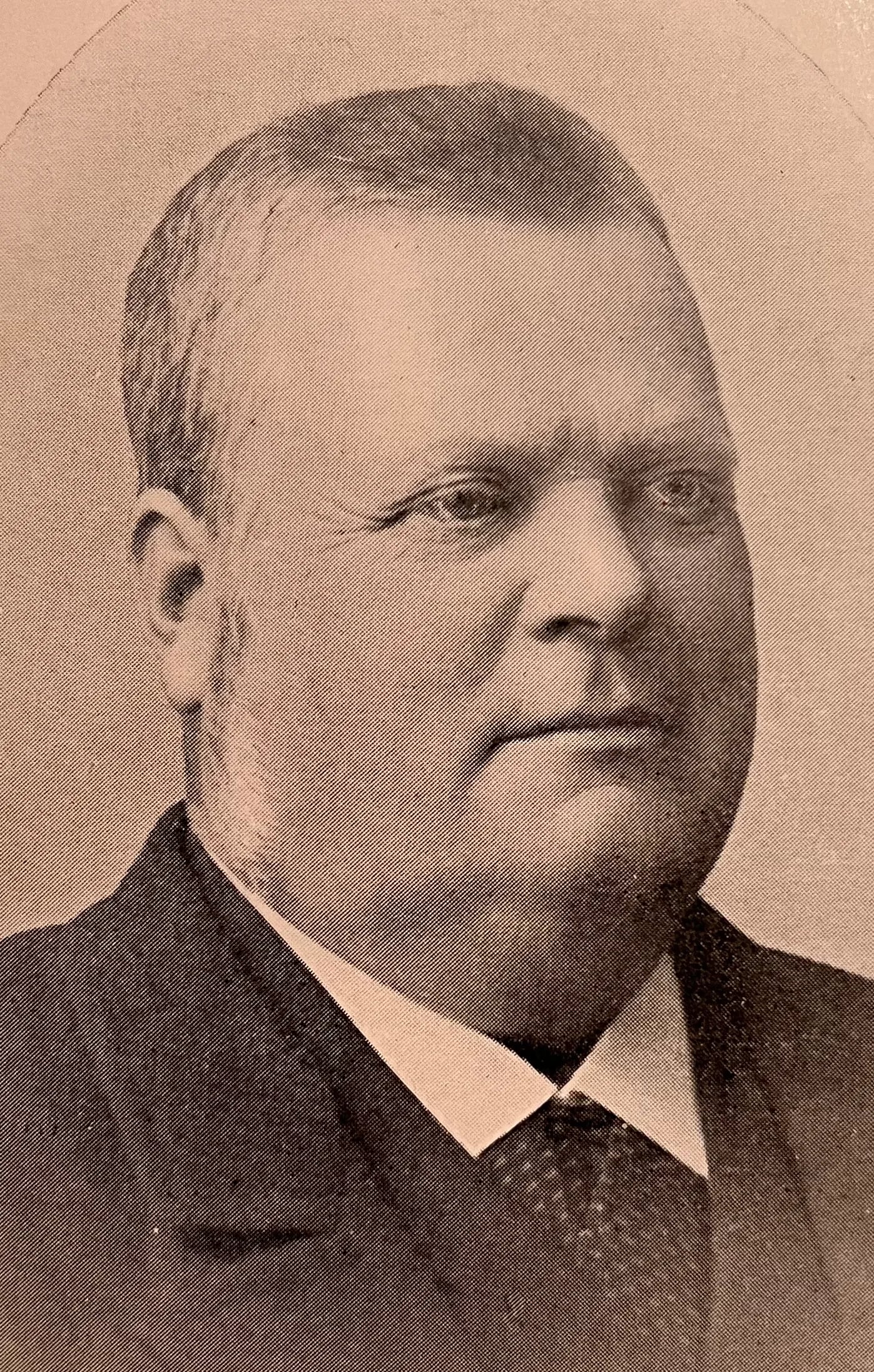 Porträt von Carl Johan Lundberg (1843–1897) – Gedenkseite