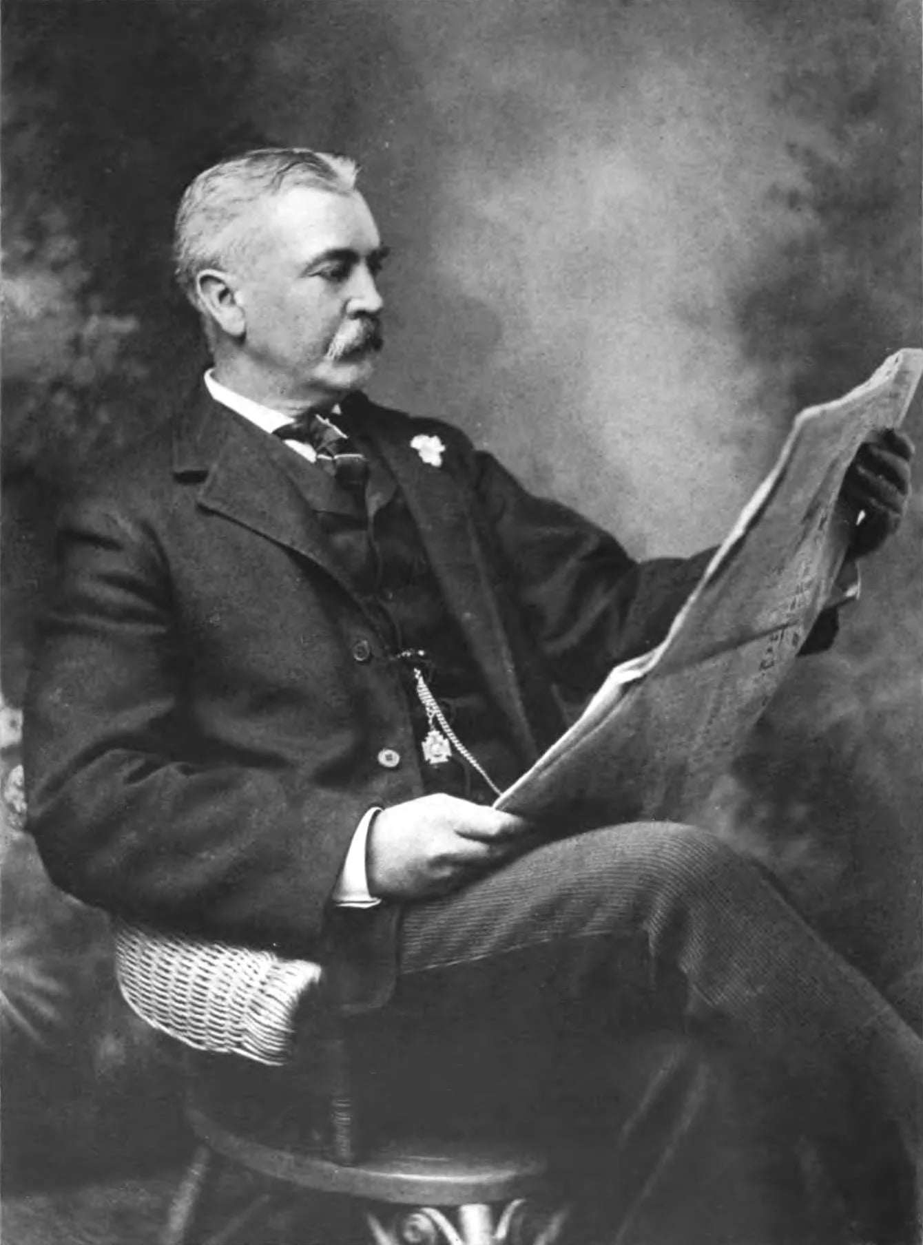 Porträt von Benjamin Brooks (1842–1931) – Gedenkseite
