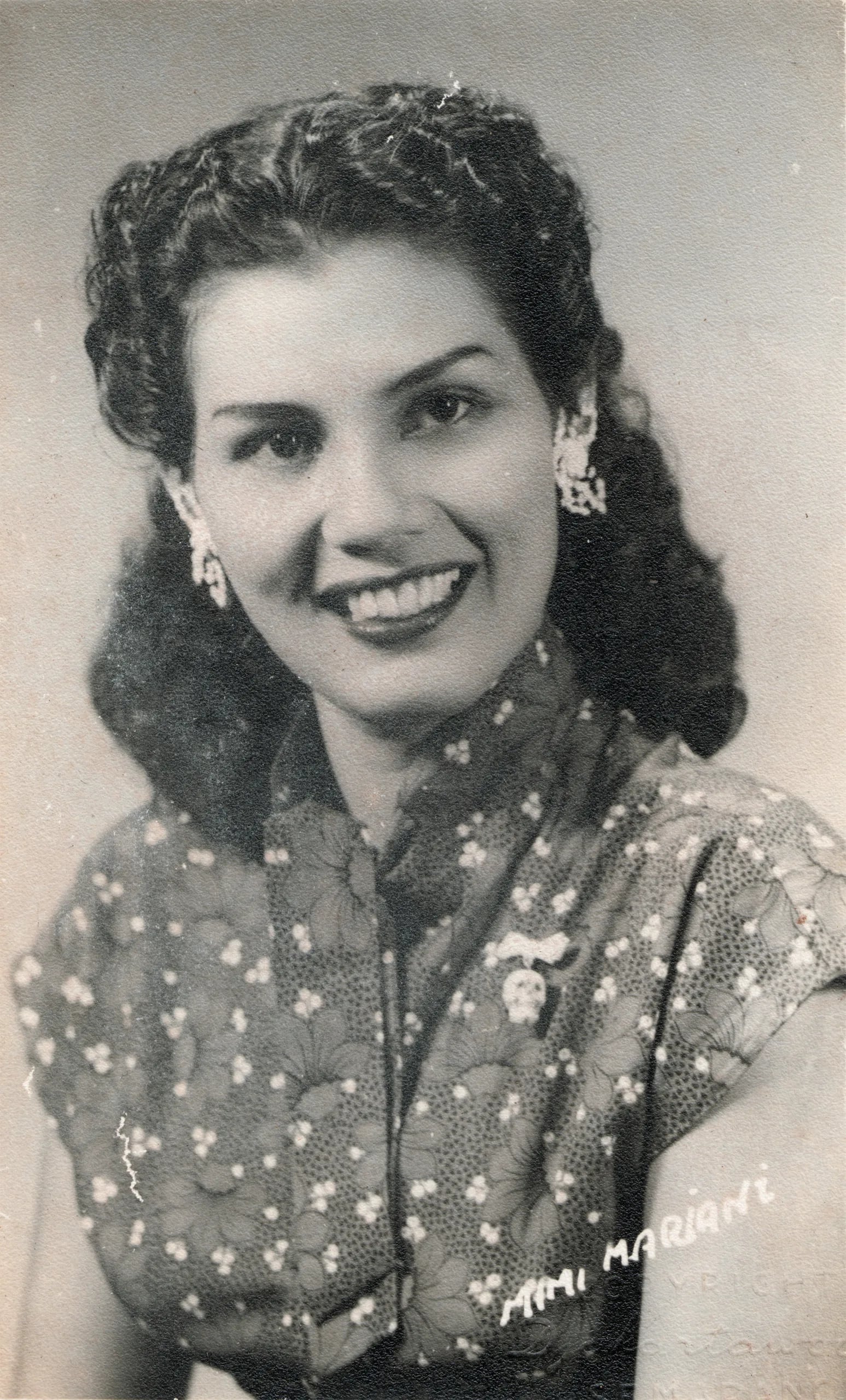 Portrait of Mimi Mariani (1928–1971) – memorial page