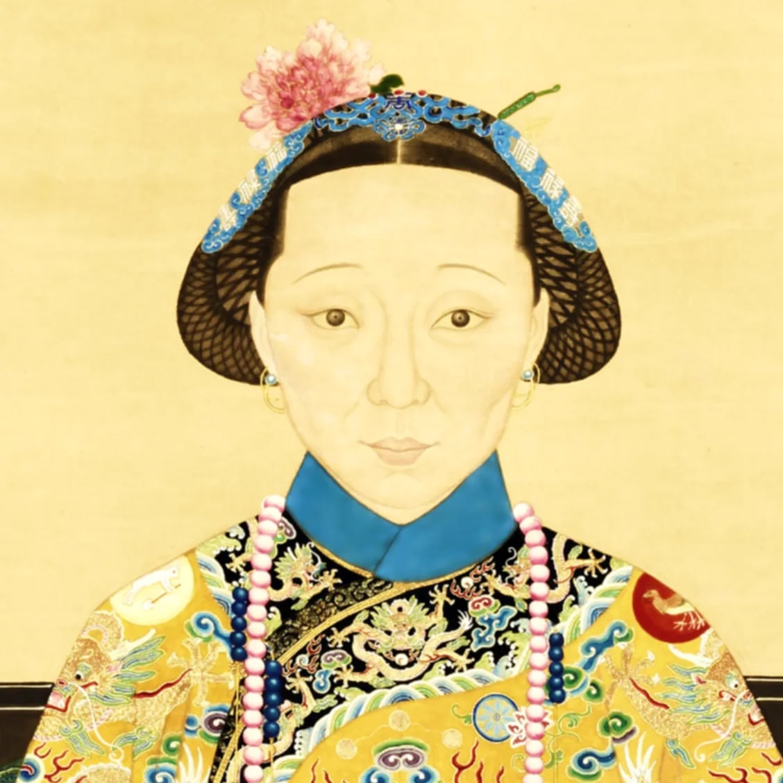 Porträt von Dowager Ci'an (1837–1881) – Gedenkseite