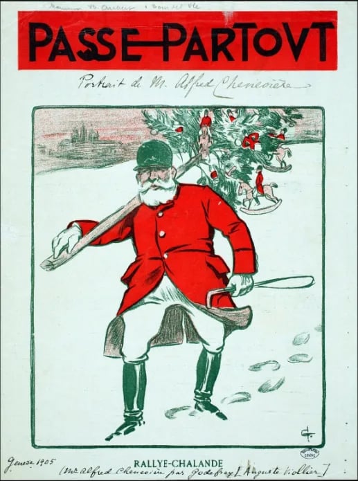 Porträt von Alfred Chenevière (1848–1926) – Gedenkseite