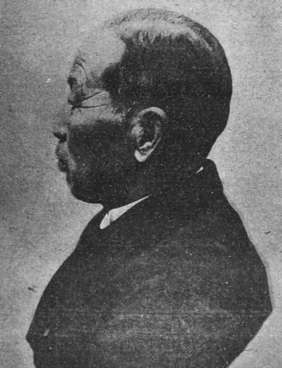 Porträt von Yokoyama Kyūtarō (1856–1922) – Gedenkseite