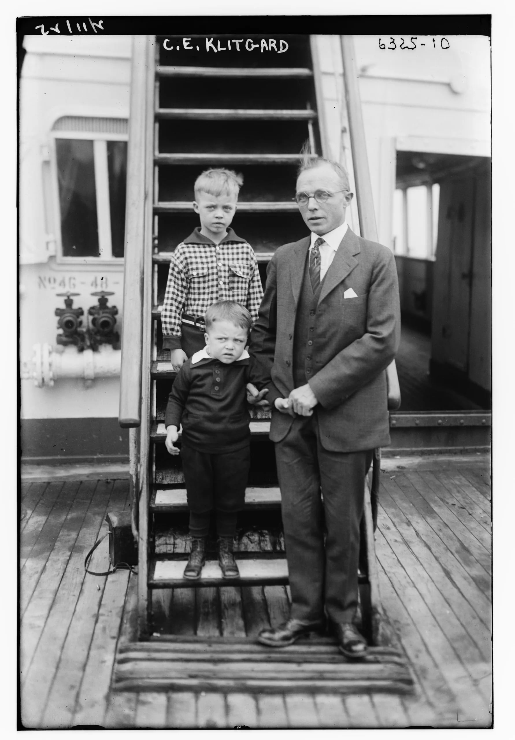 Portrait of Carl Edler Klitgaard (1877–1959) – memorial page