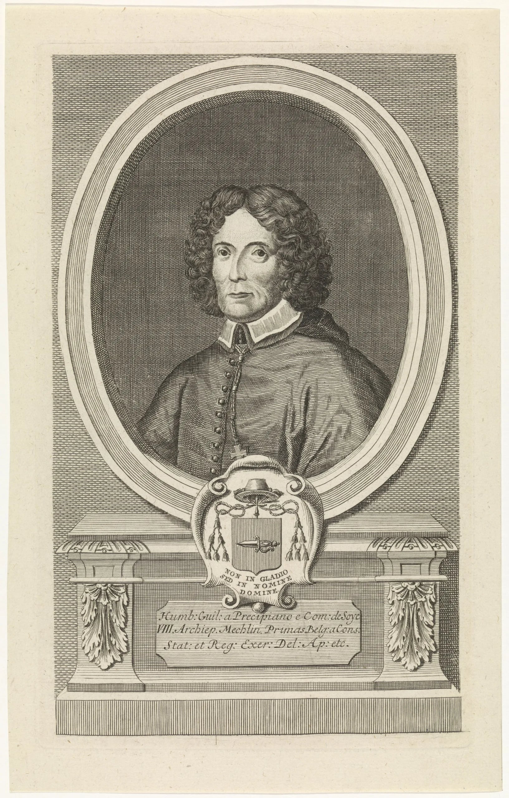 Portrait of Humbertus Guilielmus de Precipiano (1627–1711) – memorial page