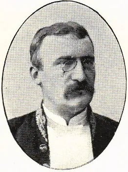 Porträt von Lamech Petersson (1851–1930) – Gedenkseite