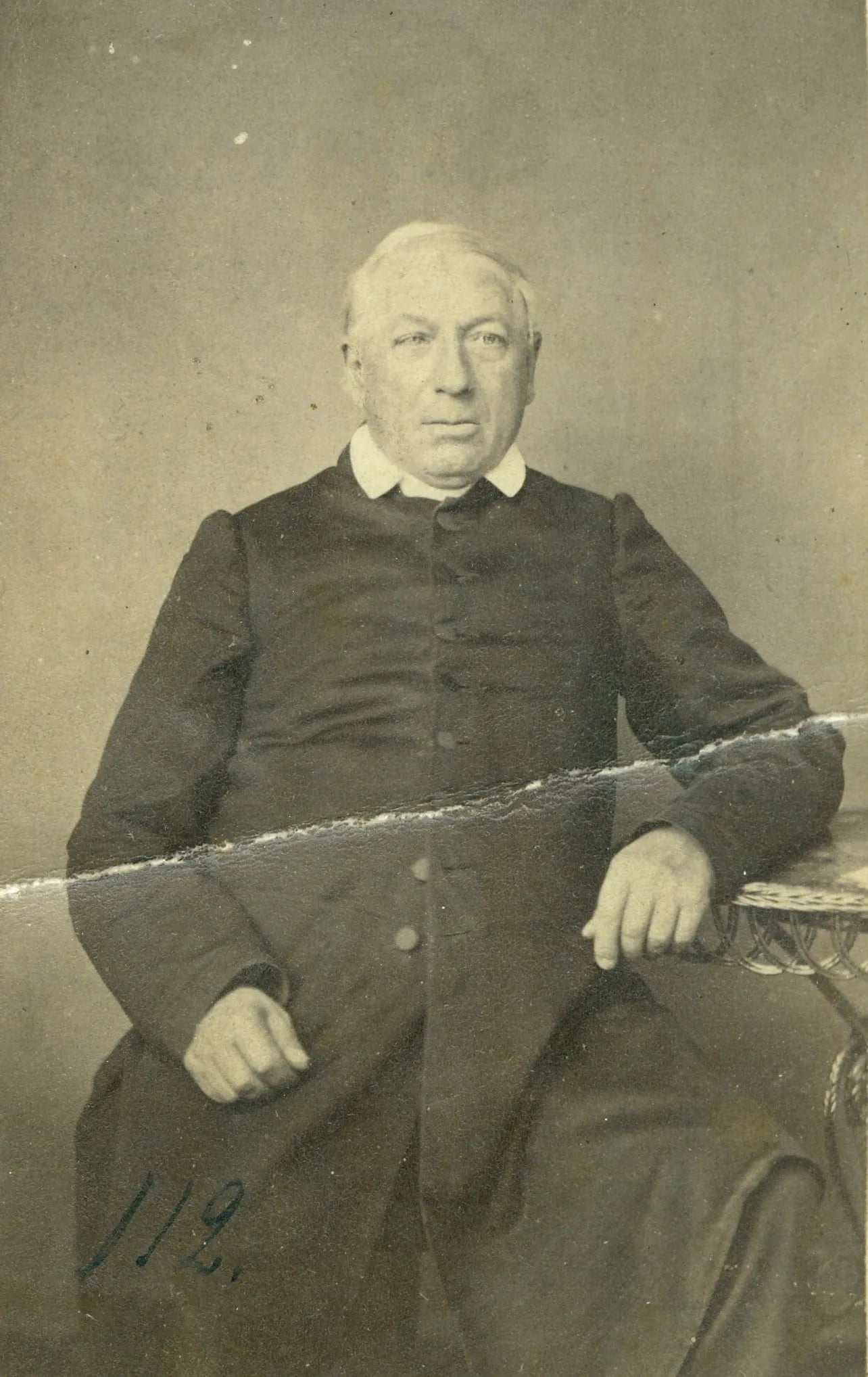 Porträt von Jean Wathier De Besche (1800–1879) – Gedenkseite