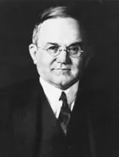 Porträt von Daniel O. Hastings (1874–1966) – Gedenkseite