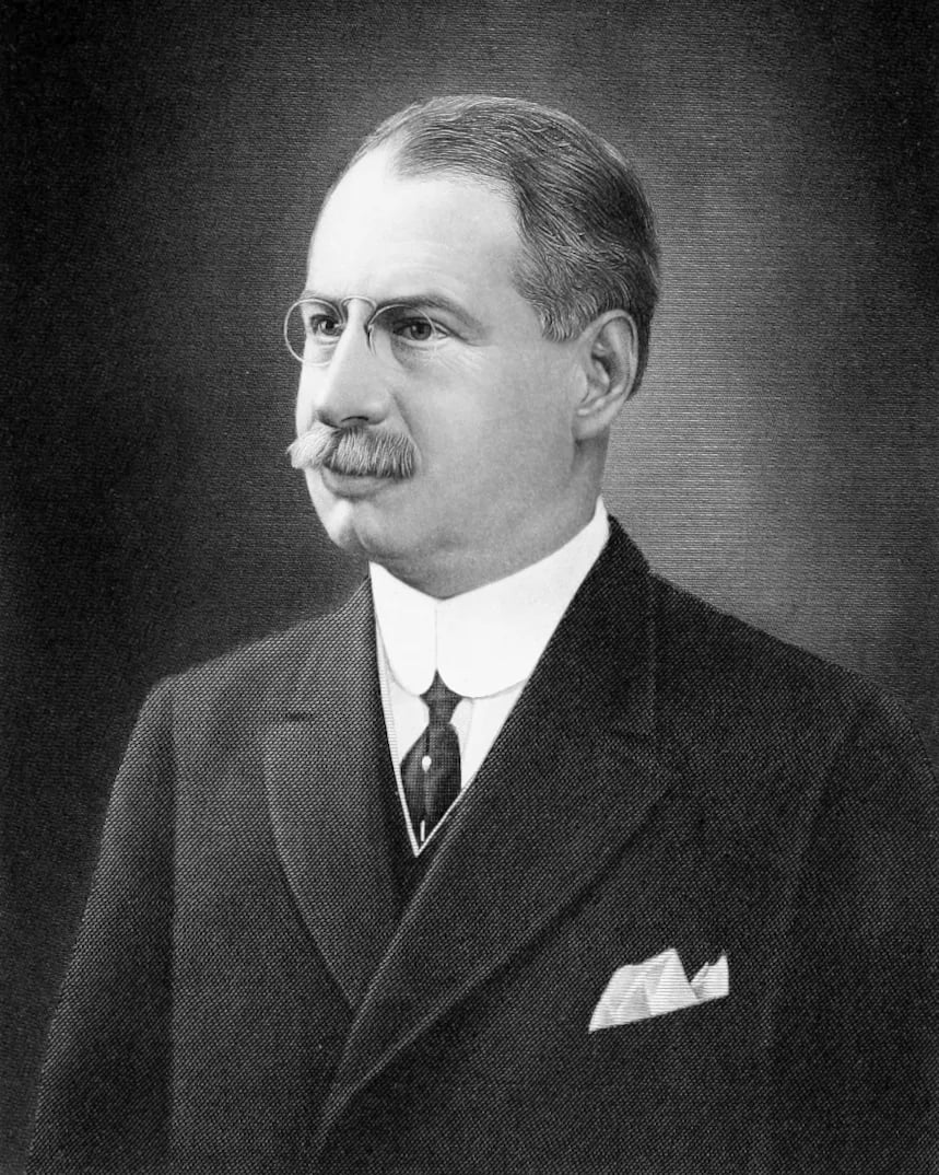 Porträt von Edward Mark Young (1866–1932) – Gedenkseite