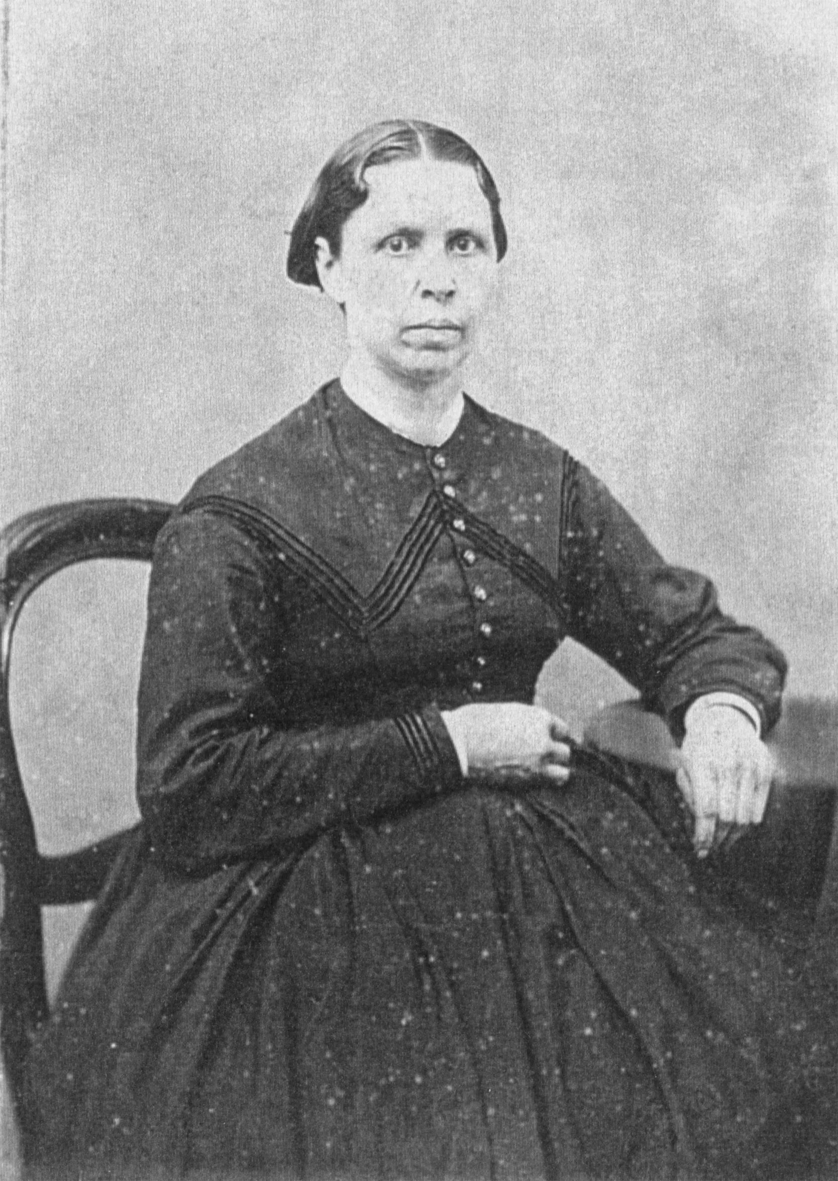 Portrait of Elizabeth Bangs (1827–1891) – memorial page