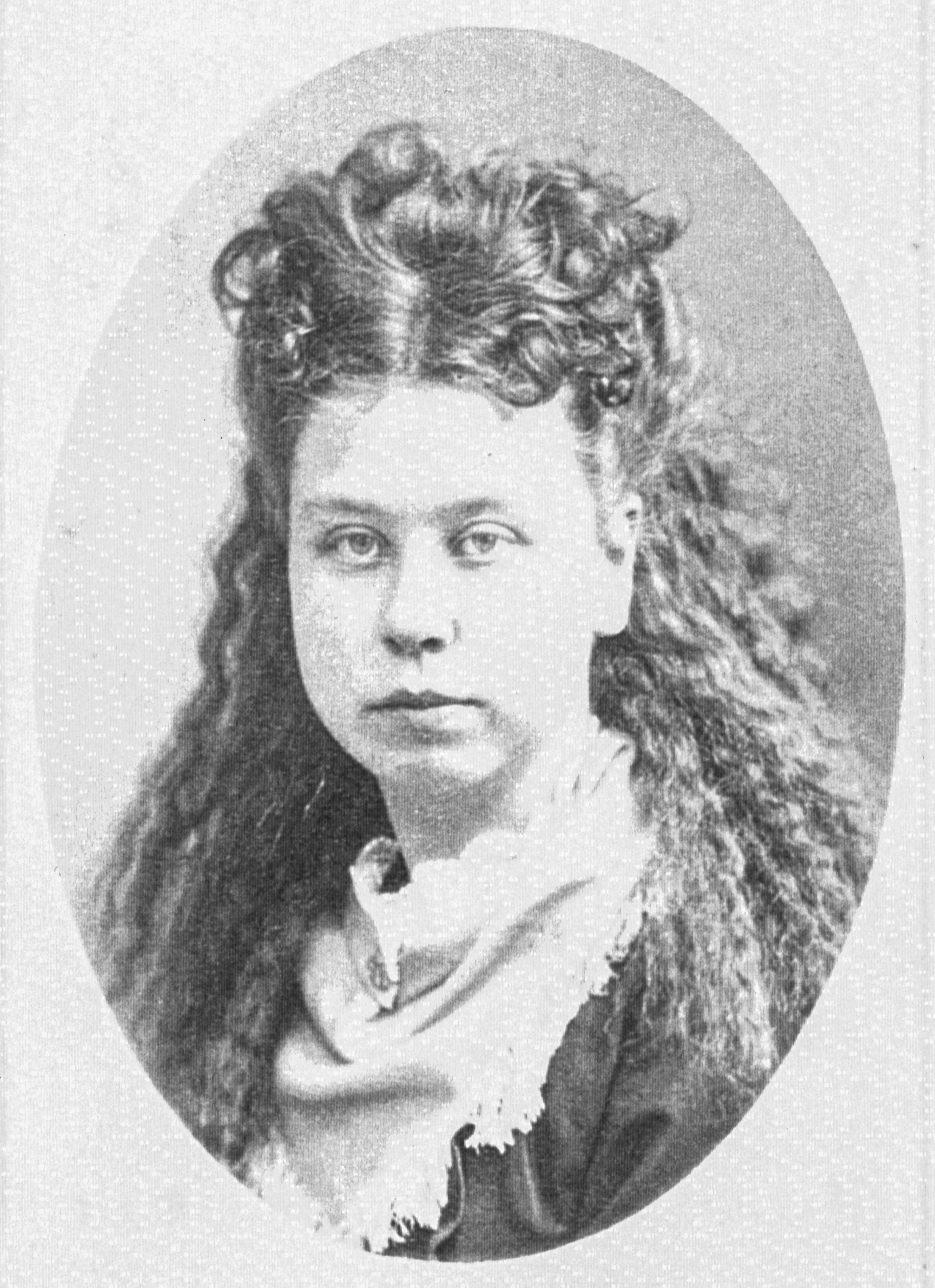 Portrait of Edith E. Moulton (1855–1889) – memorial page
