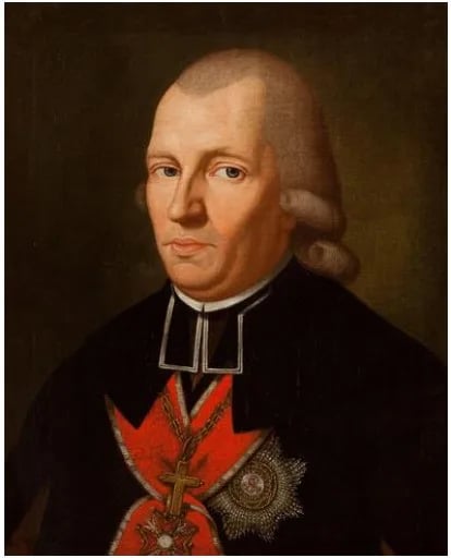 Porträt von Ignacy Stanislaw Czyżewski (1753–1823) – Gedenkseite
