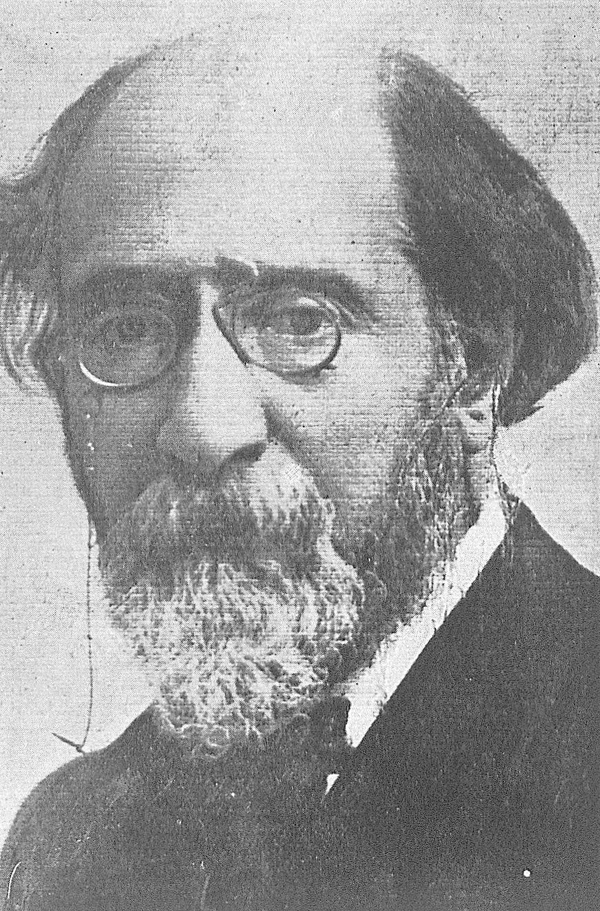 Porträt von Józef Ab (1863–1941) – Gedenkseite