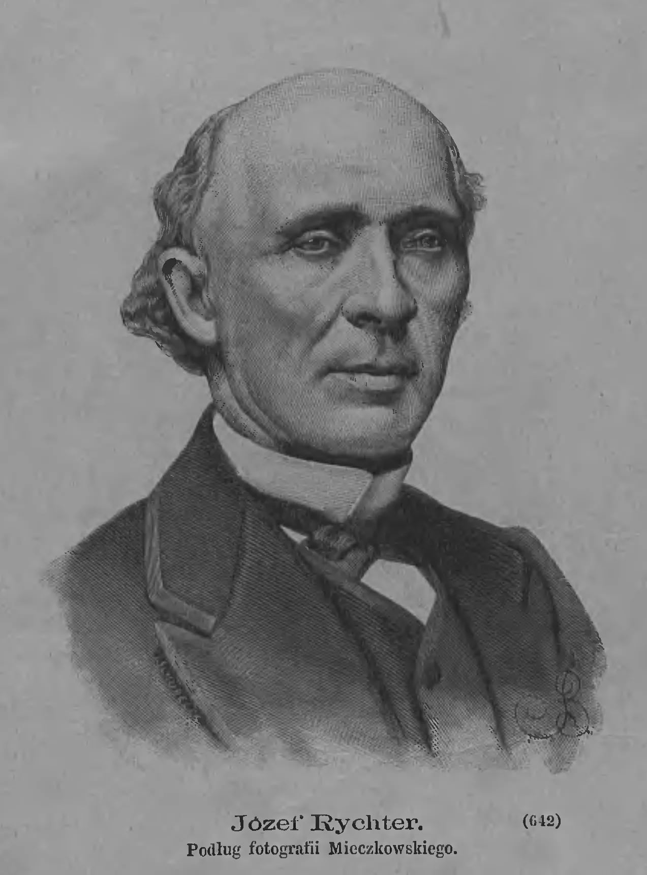 Porträt von Józef Rychter (1820–1885) – Gedenkseite