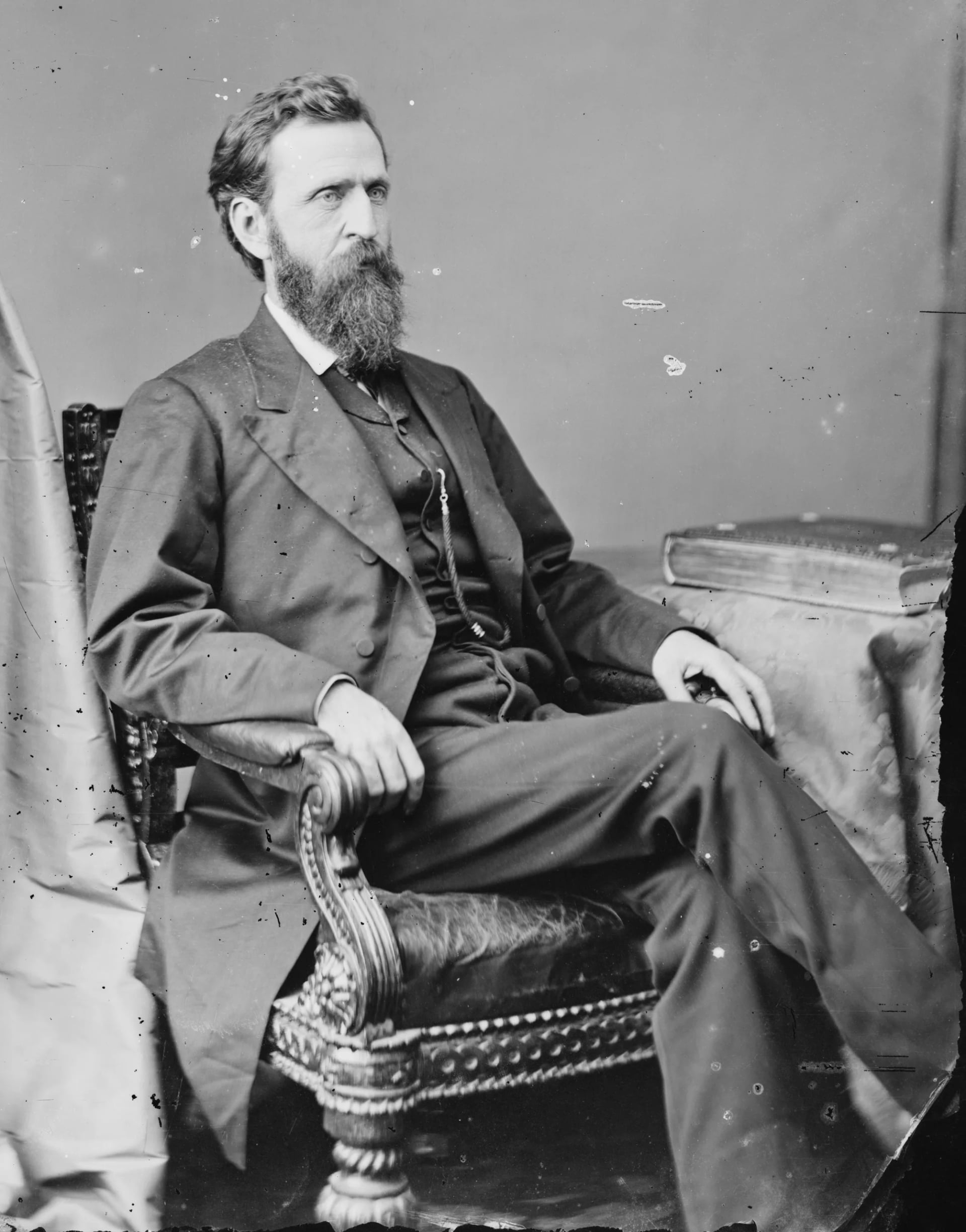 Porträt von David Alexander Nunn (1833–1918) – Gedenkseite
