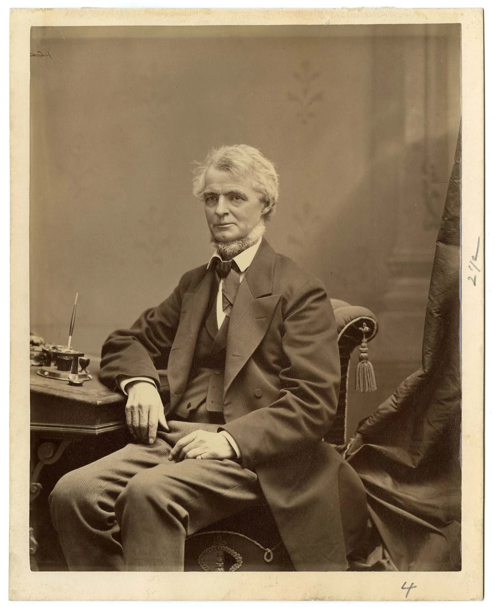 Portrait of David Rumsey (1810–1883) – memorial page