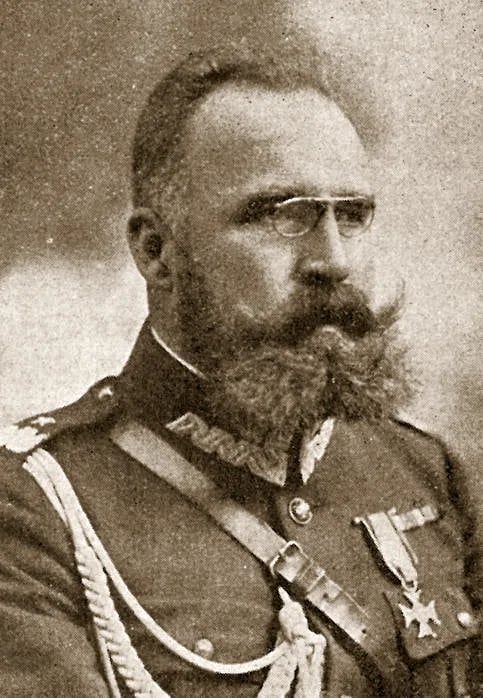 Porträt von Olgierd Pożerski (1880–1930) – Gedenkseite