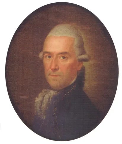 Porträt von Henri de Catt (1725–1795) – Gedenkseite