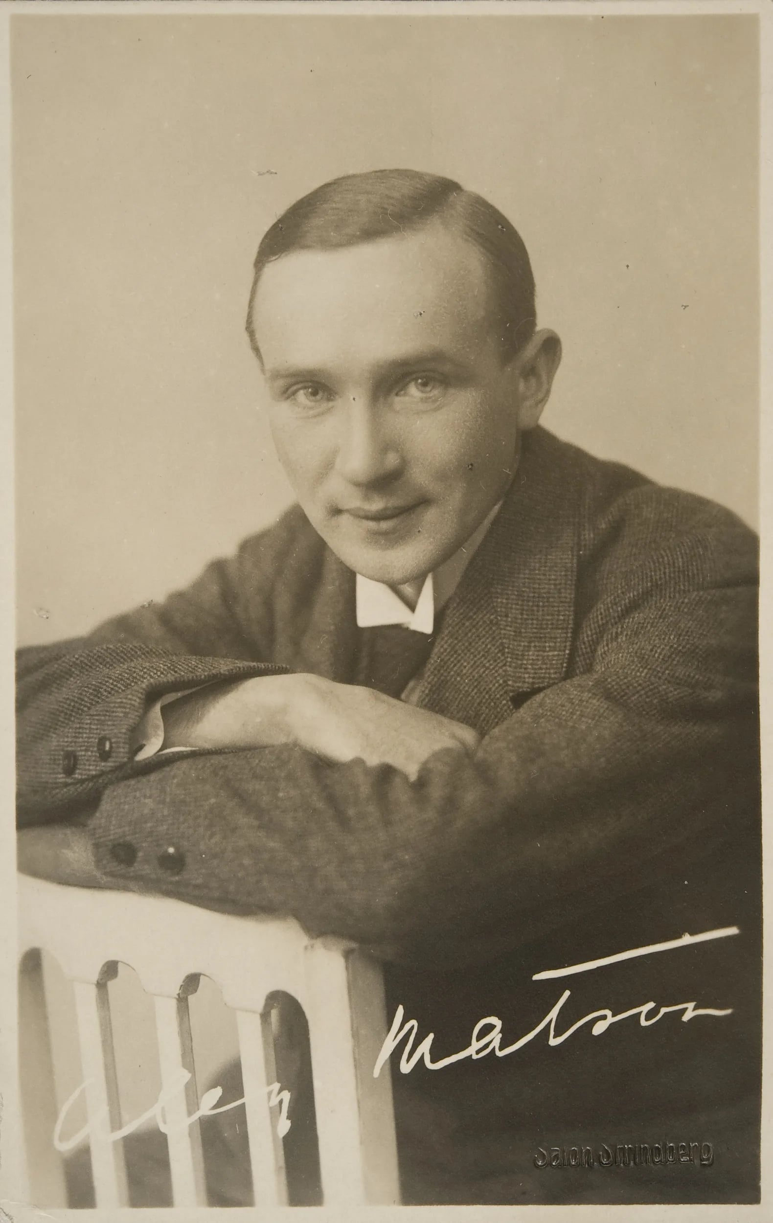 Porträt von Alex Matson (1888–1972) – Gedenkseite