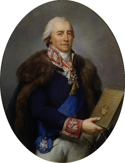Porträt von Tomasz Adam Ostrowski (1735–1817) – Gedenkseite