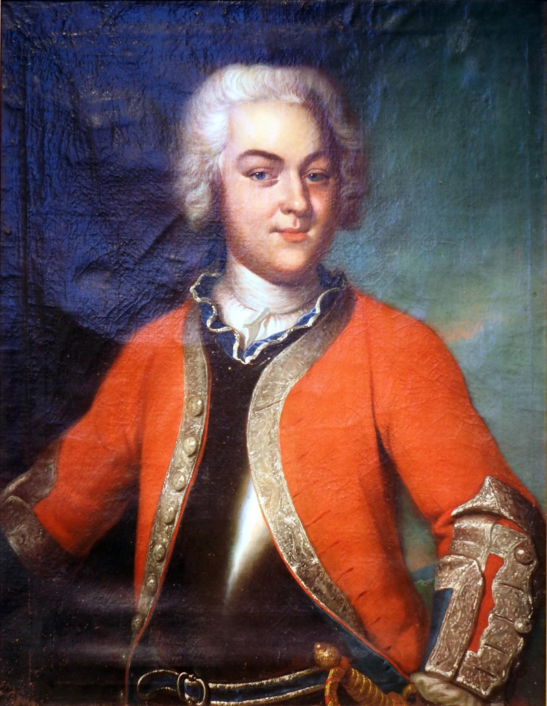 Porträt von Schack Carl von Rantzau (1717–1789) – Gedenkseite