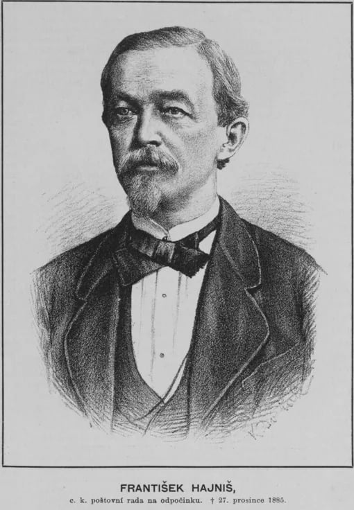 Portrait of František Hajniš (1815–1885) – memorial page