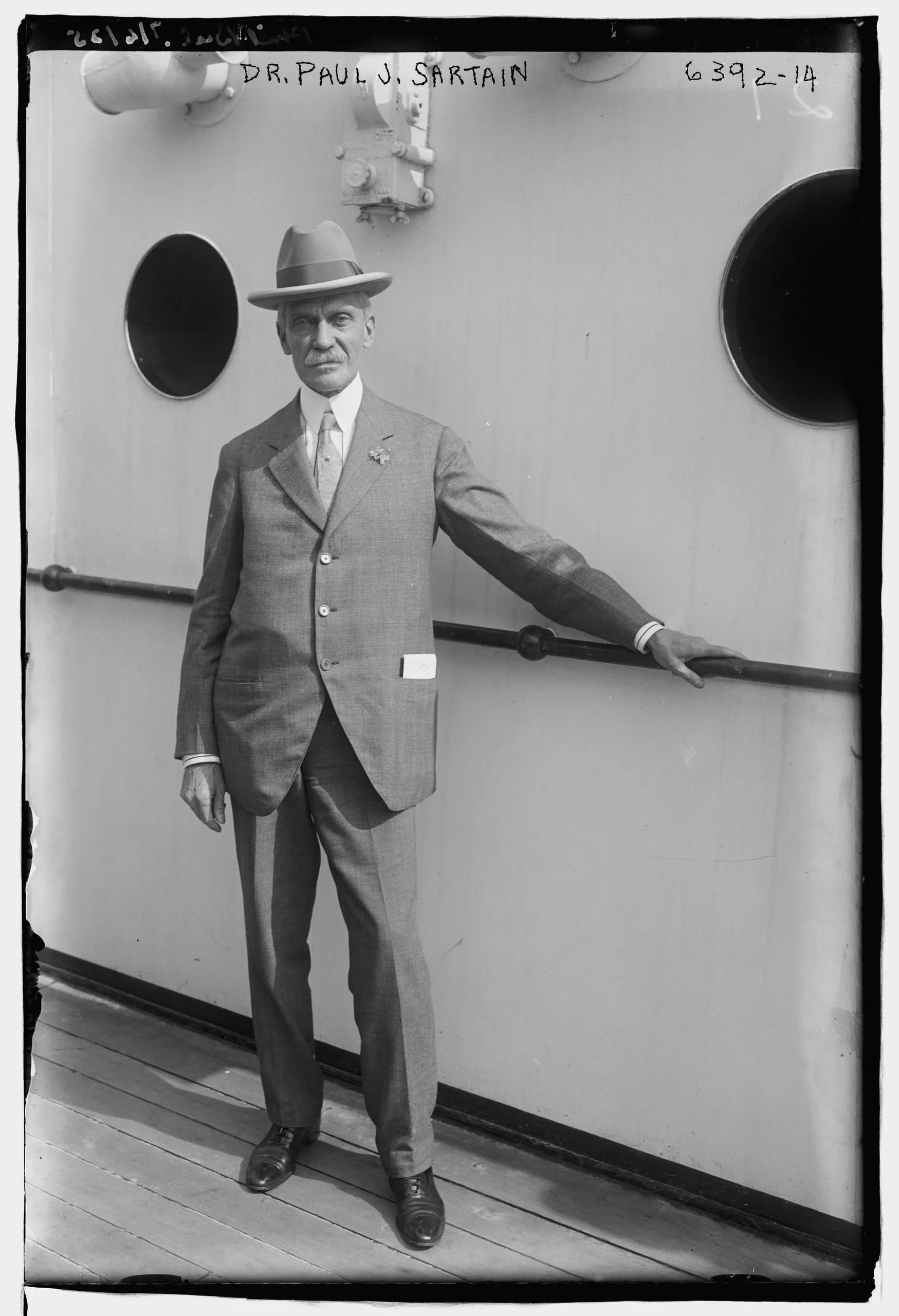 Porträt von Paul Judd Sartain (1862–1944) – Gedenkseite