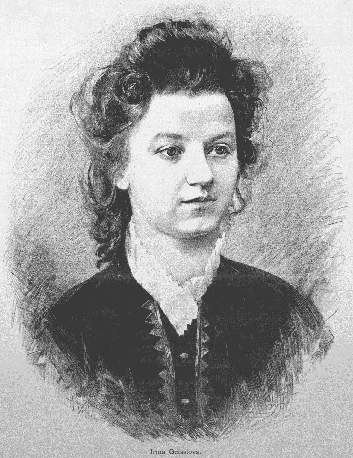 Portrait of Irma Geisslová (1855–1914) – memorial page