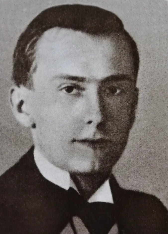 Porträt von Jaroslav Klíma (1913–1939) – Gedenkseite