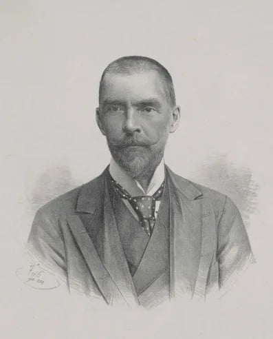 Portrait of Johann von Ledebur (1842–1903) – memorial page
