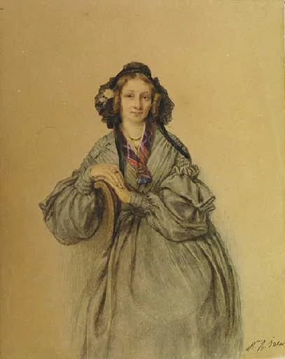 Portrait of Louise Berthoud (1812–1882) – memorial page